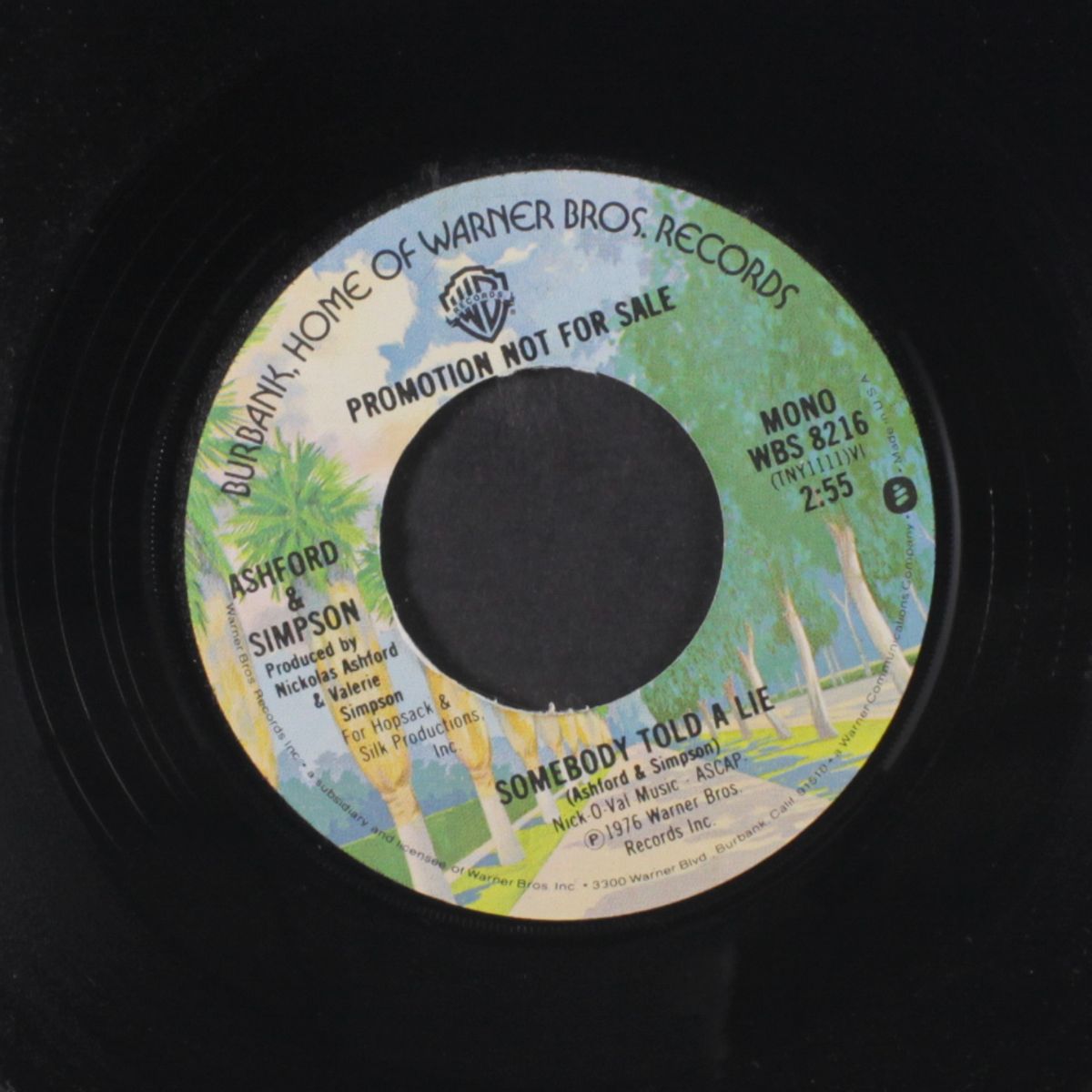 somebody told a lie / mono by ASHFORD & SIMPSON
