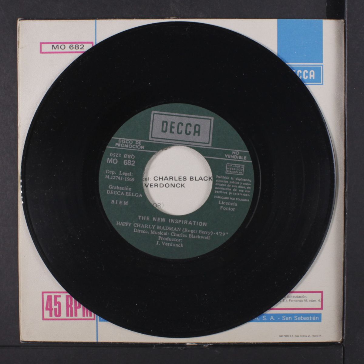all my life / happy charly man by NEW INSPIRATION
