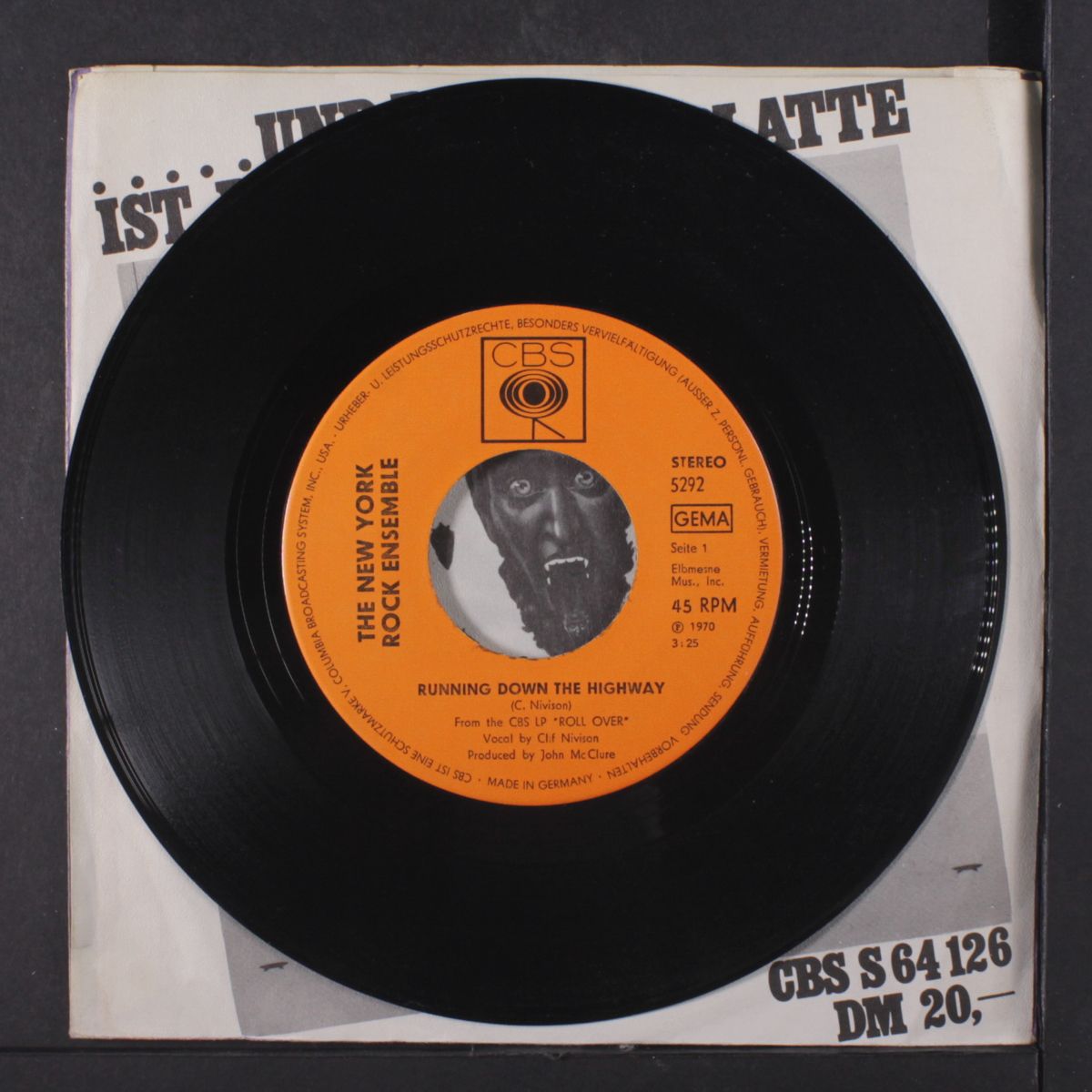 running down the highway / law and order by NEW YORK ROCK ENSEMBLE