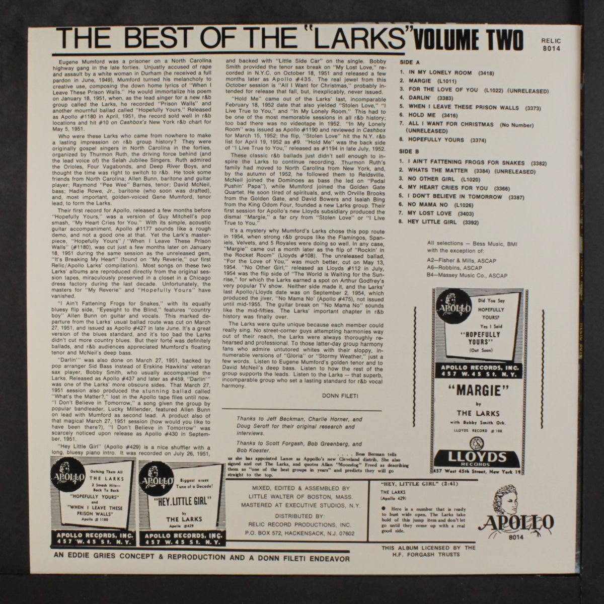 best of, vol. 2 by LARKS