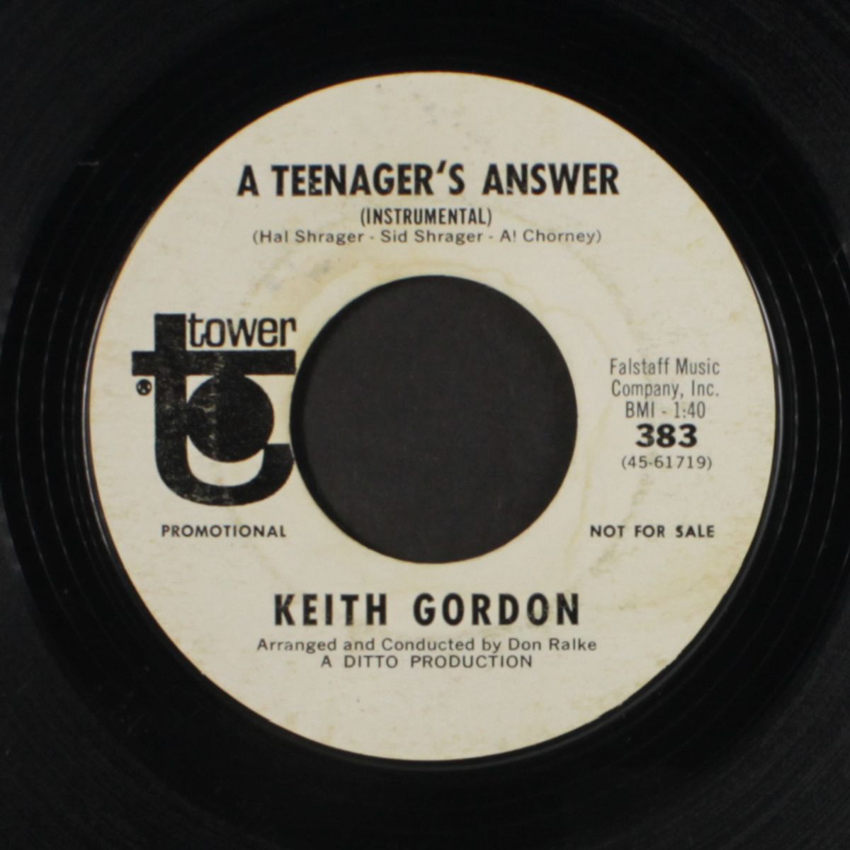 a teenagers answer / instro by KEITH GORDON