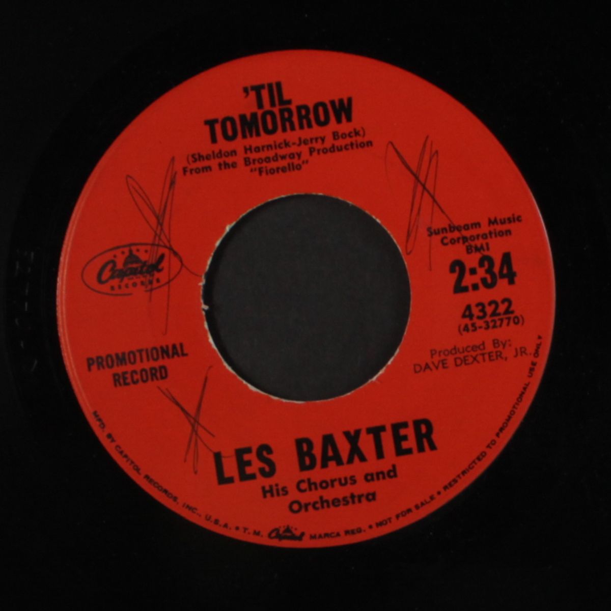 'til tomorrow / prelude & ben hur theme by LES BAXTER