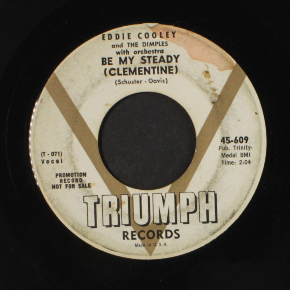 be my steady / leona by EDDIE COOLEY & DIMPLES