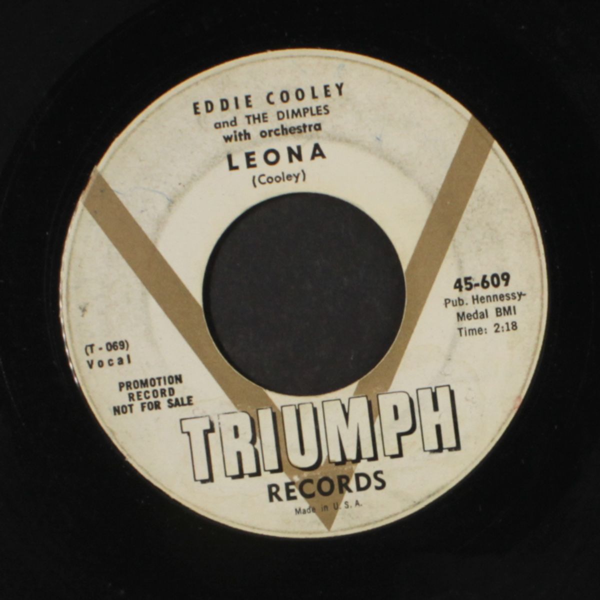 be my steady / leona by EDDIE COOLEY & DIMPLES