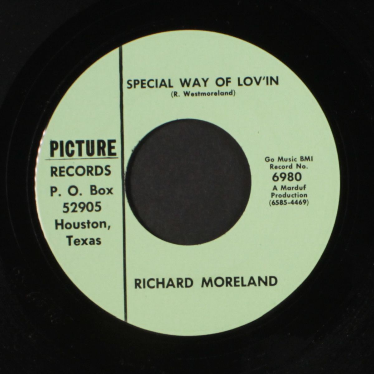 mr. hurt / special way of lov'in by RICHARD MORELAND