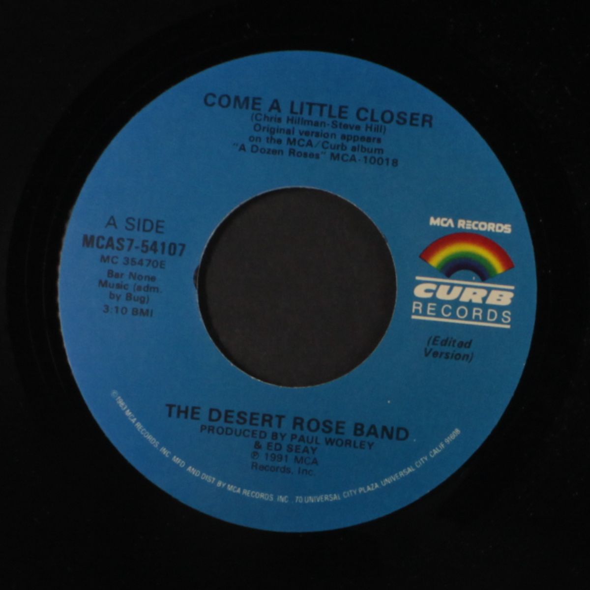 come a little closer / everybody's hero by DESERT ROSE BAND
