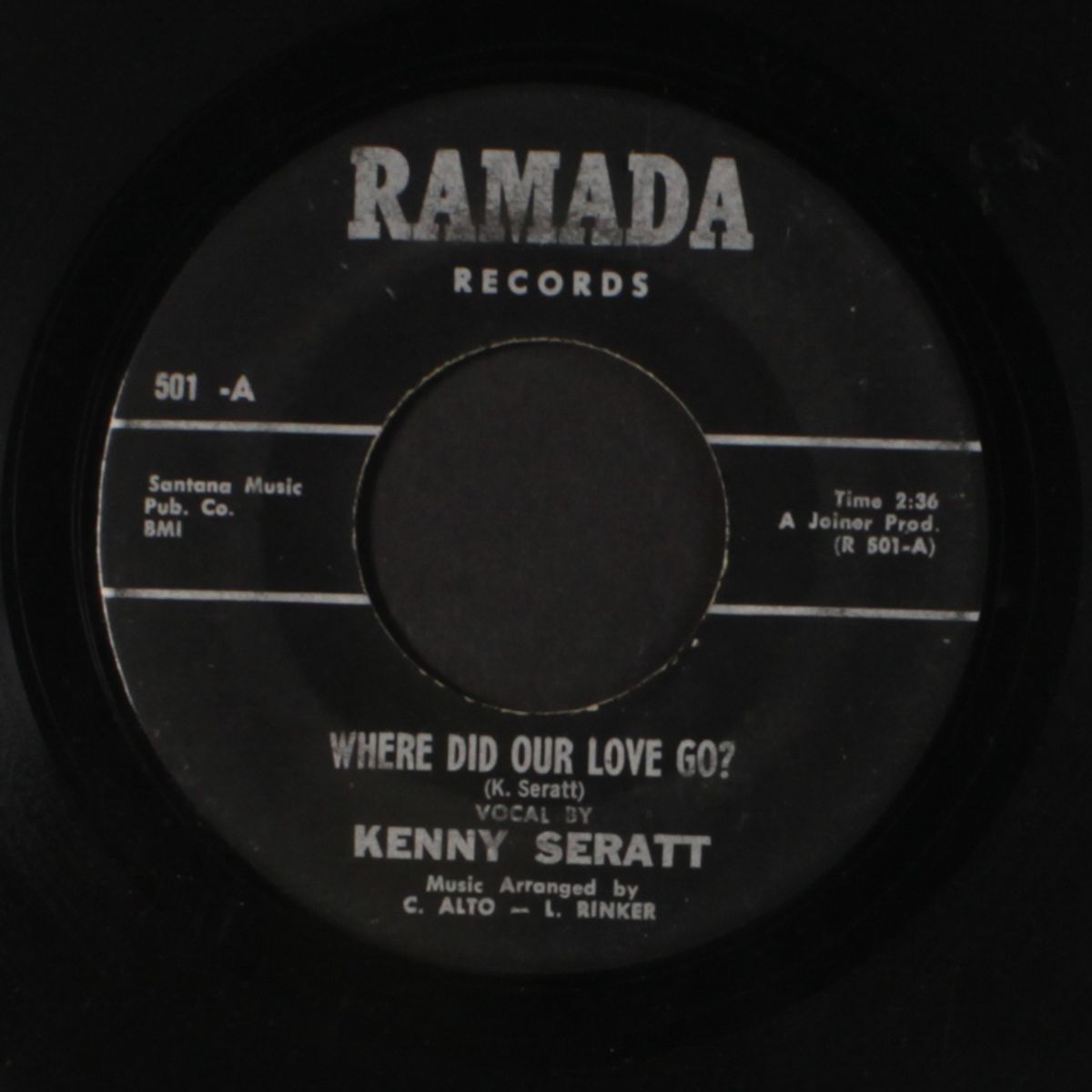 where did our love go / star lite by KENNY SERATT
