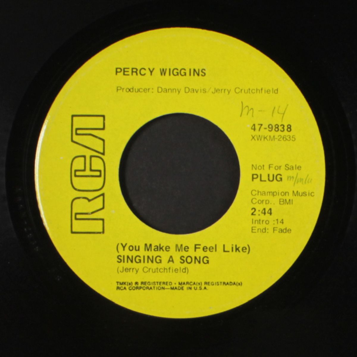 love is a wonderful thing by PERCY WIGGINS