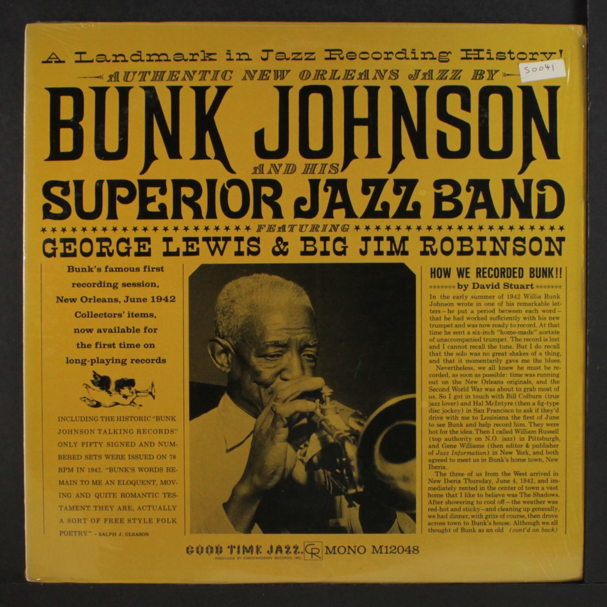 and his superior jazz band by BUNK JOHNSON