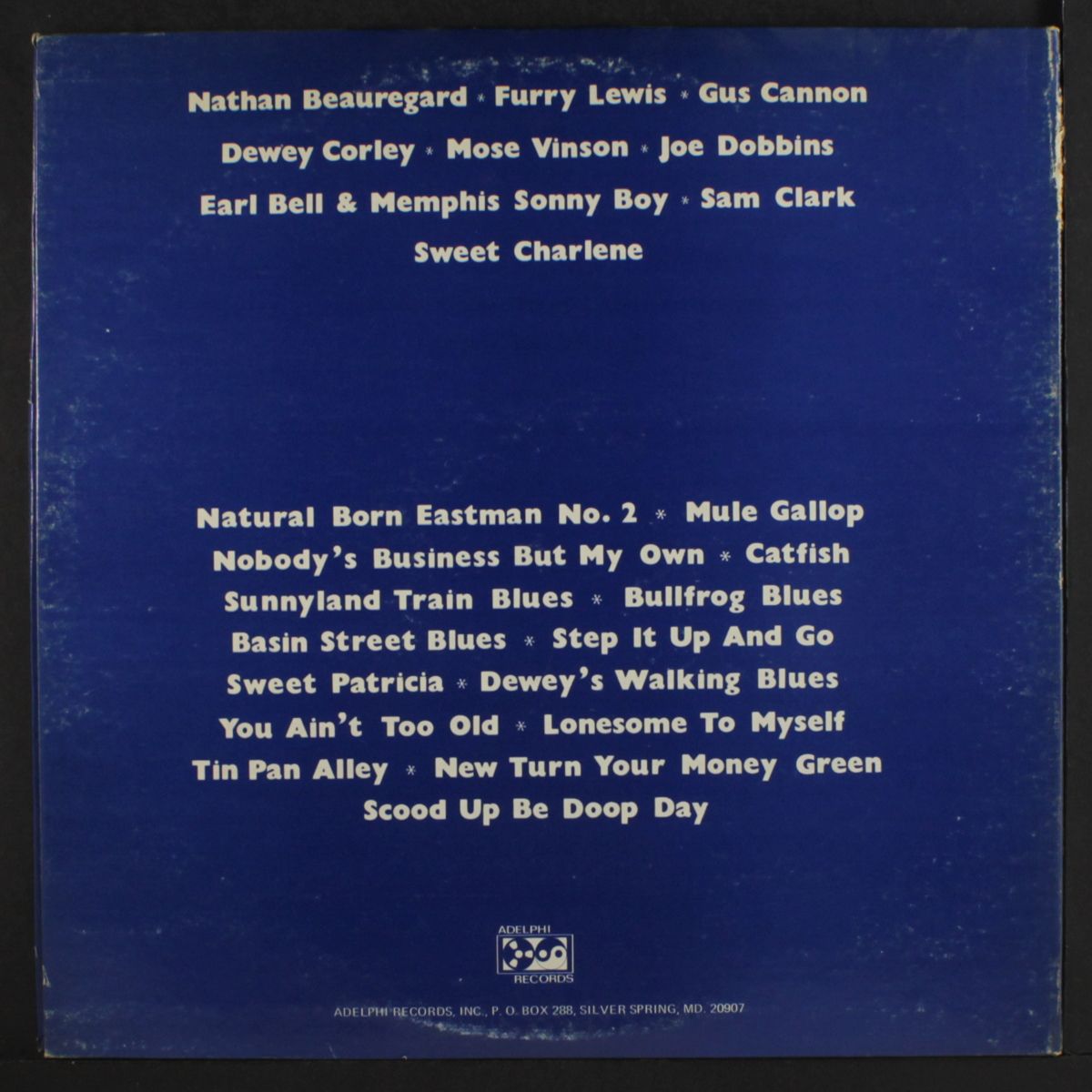 the memphis blues again, vol. 1 by VARIOUS