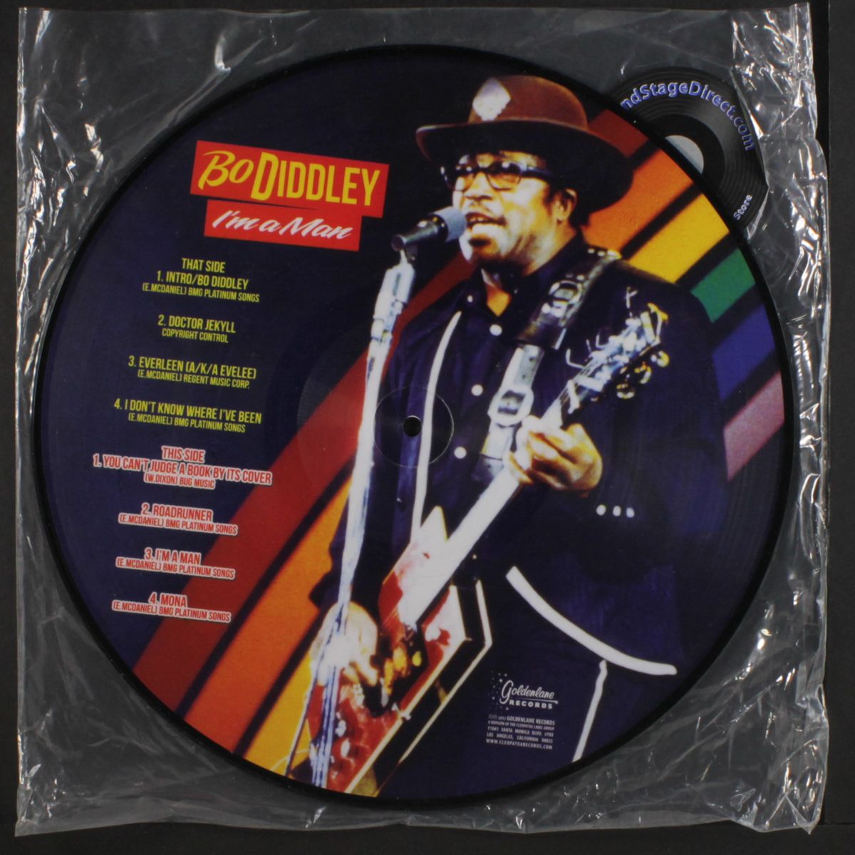 i'm a man, live '84 by BO DIDDLEY