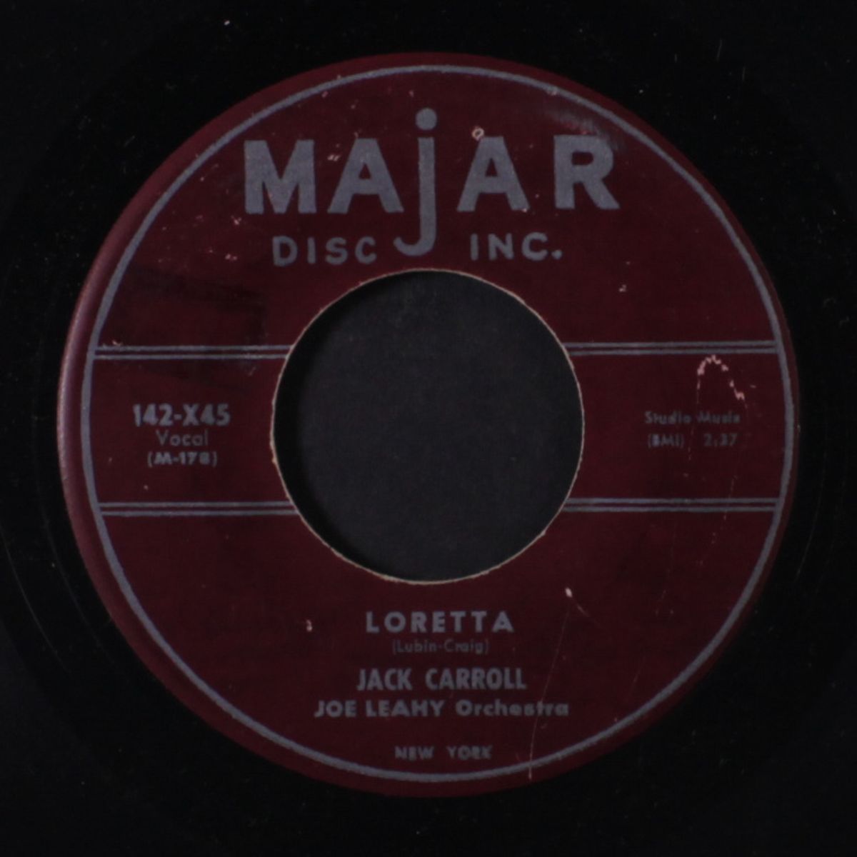 stealin' / loretta by JACK CARROLL
