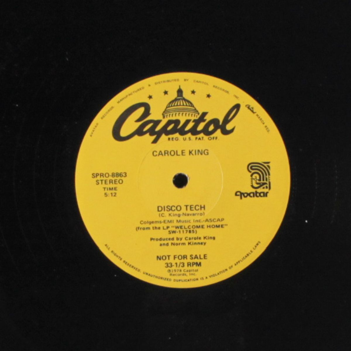main street saturday night / disco tech by CAROLE KING