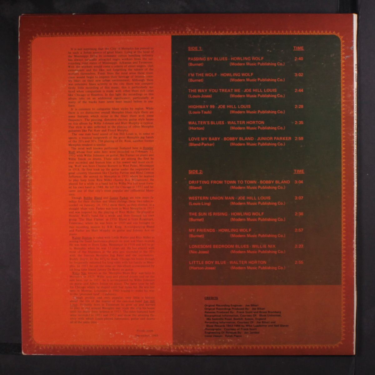 memphis blues by VARIOUS