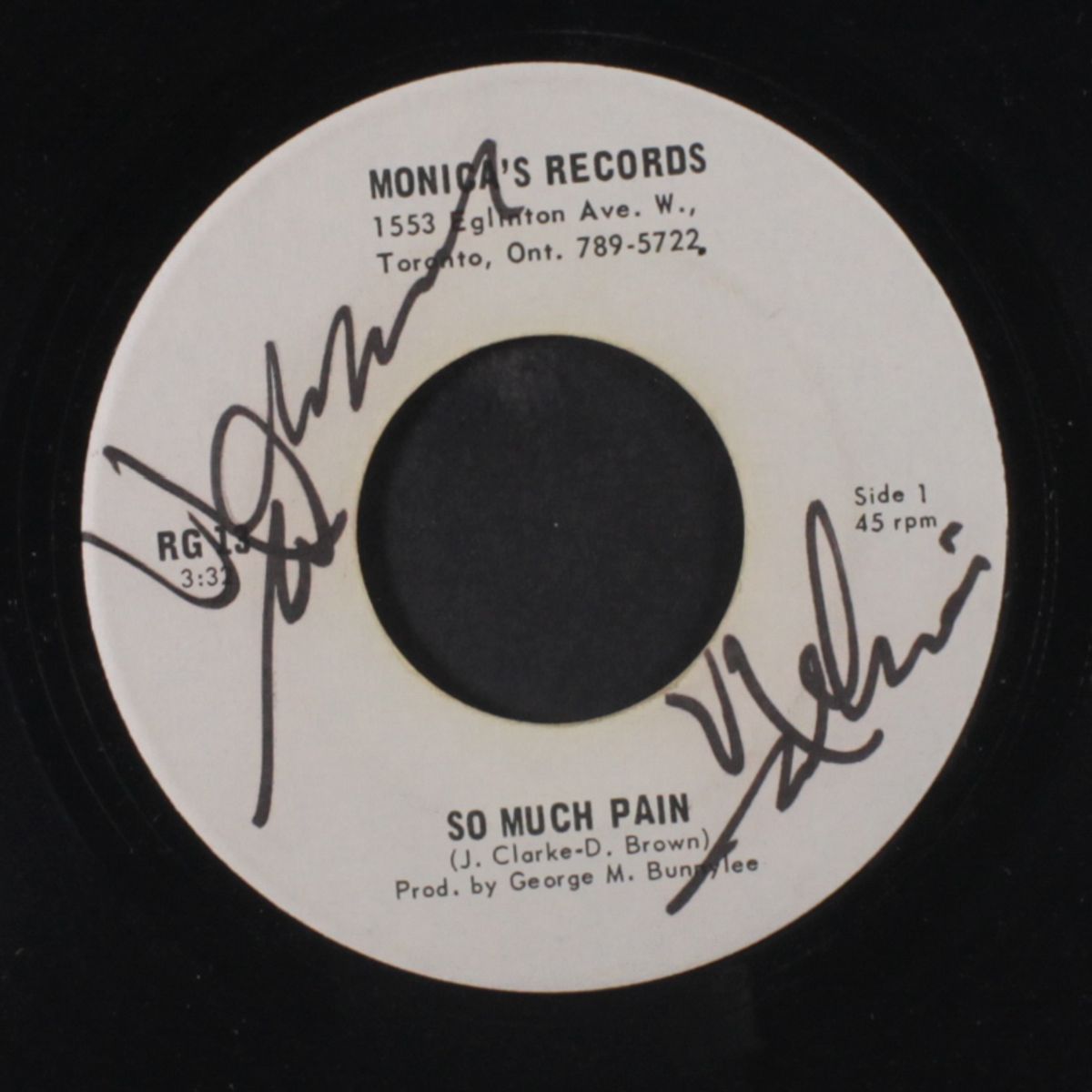 so much pain / version by JOHNNY CLARKE & DENNIS BROWN