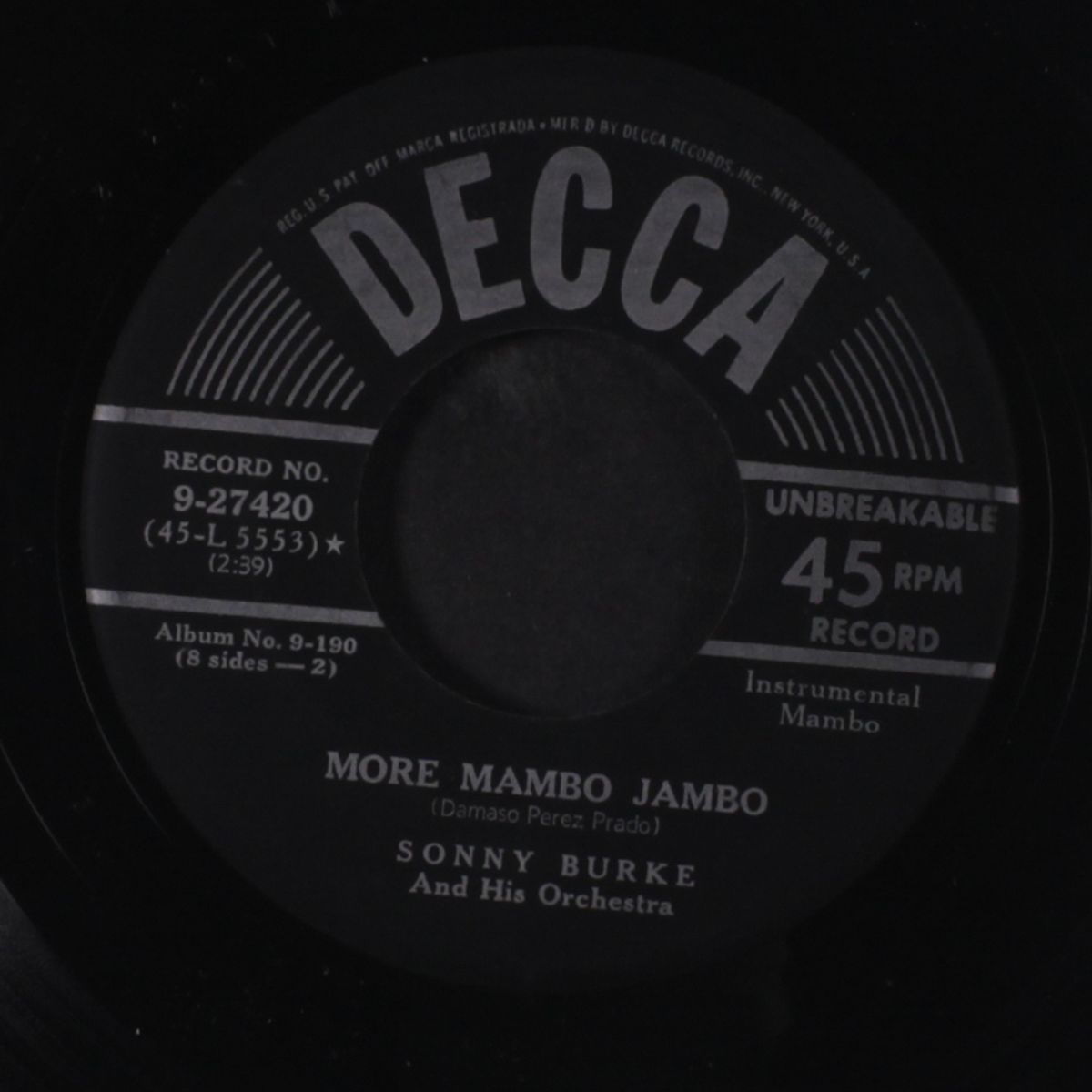 mambo jambo / more mambo jambo by SONNY BURKE