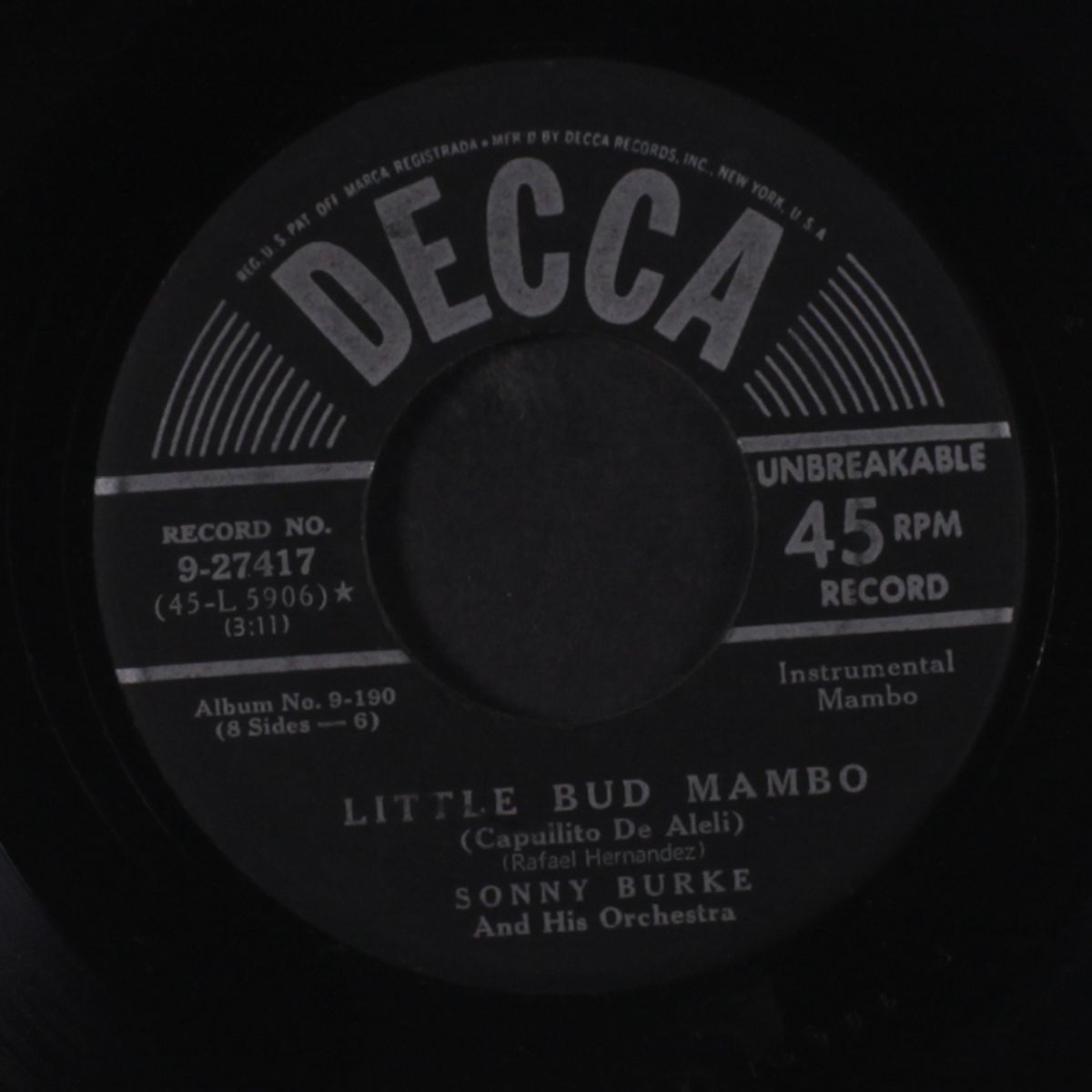 koo koo mambo / little bud mambo by SONNY BURKE