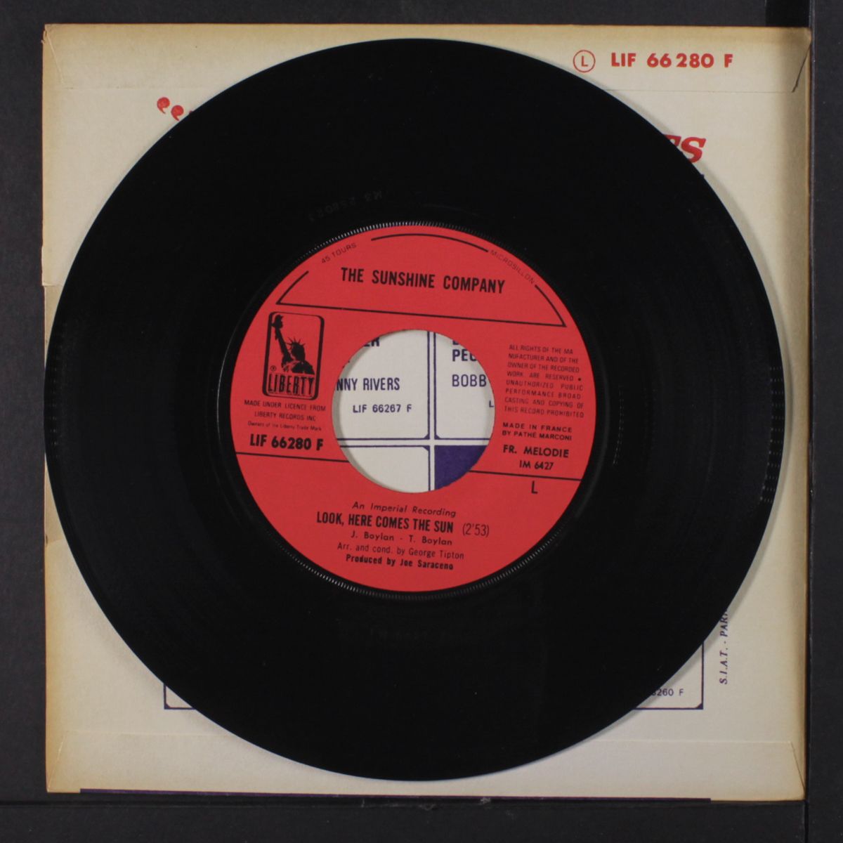look, here comes the sun / it's sunday by SUNSHINE COMPANY