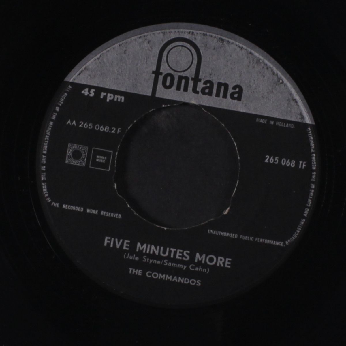 commando rock / five minutes more by COMMANDOS