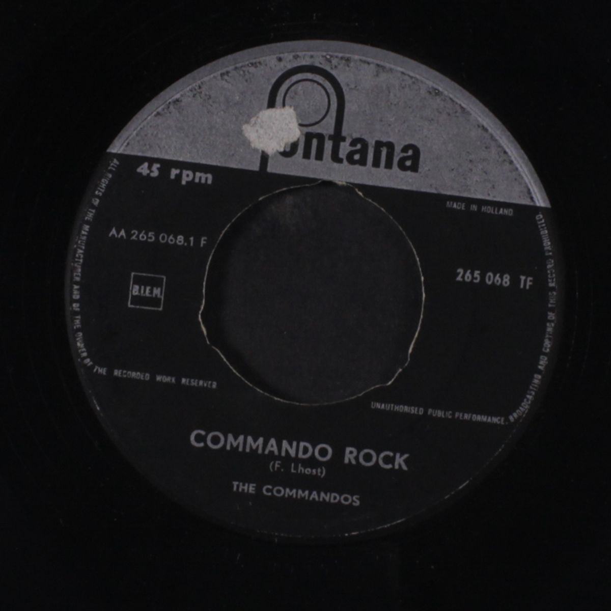commando rock / five minutes more by COMMANDOS