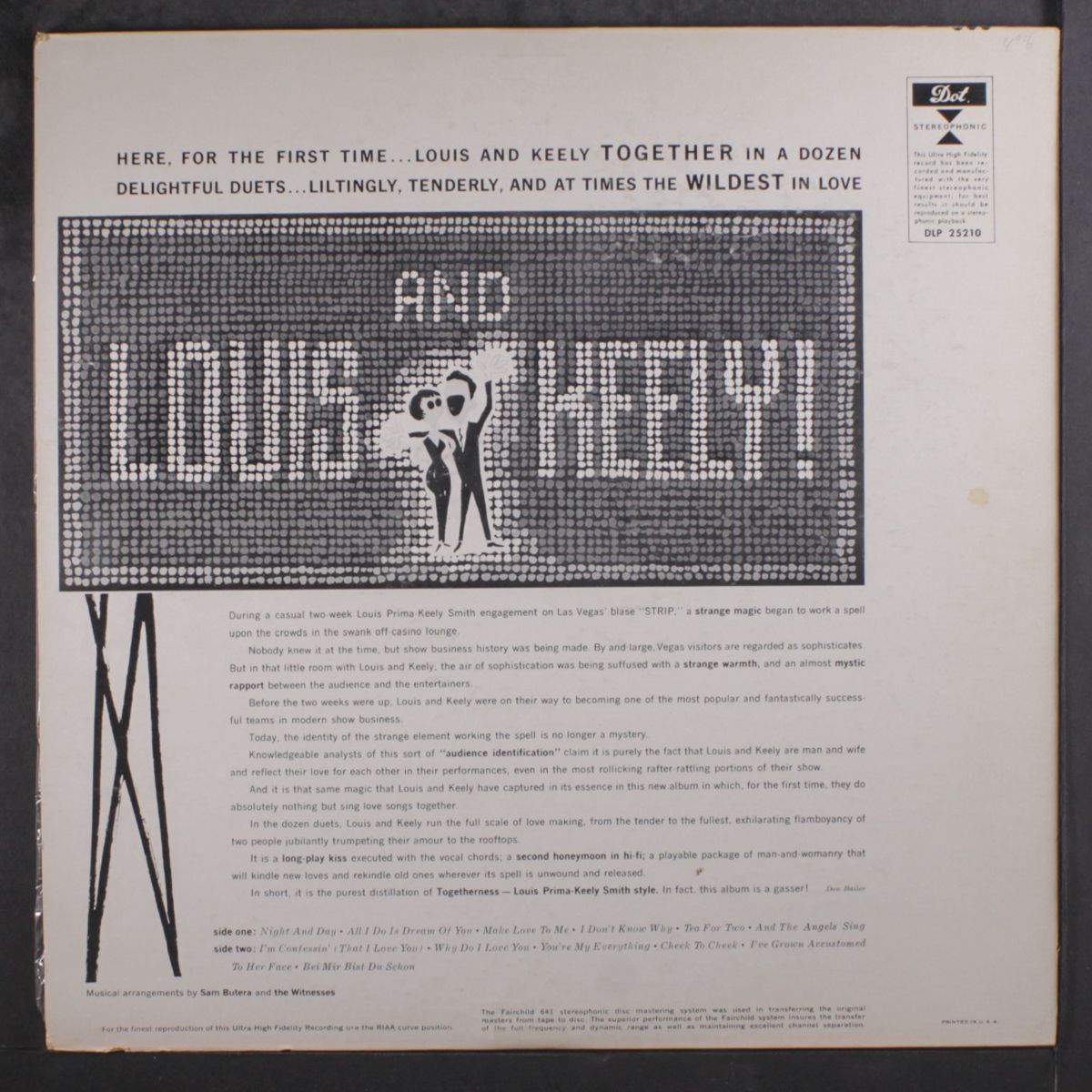 louis and keely! by LOUIS PRIMA & KEELY SMITH