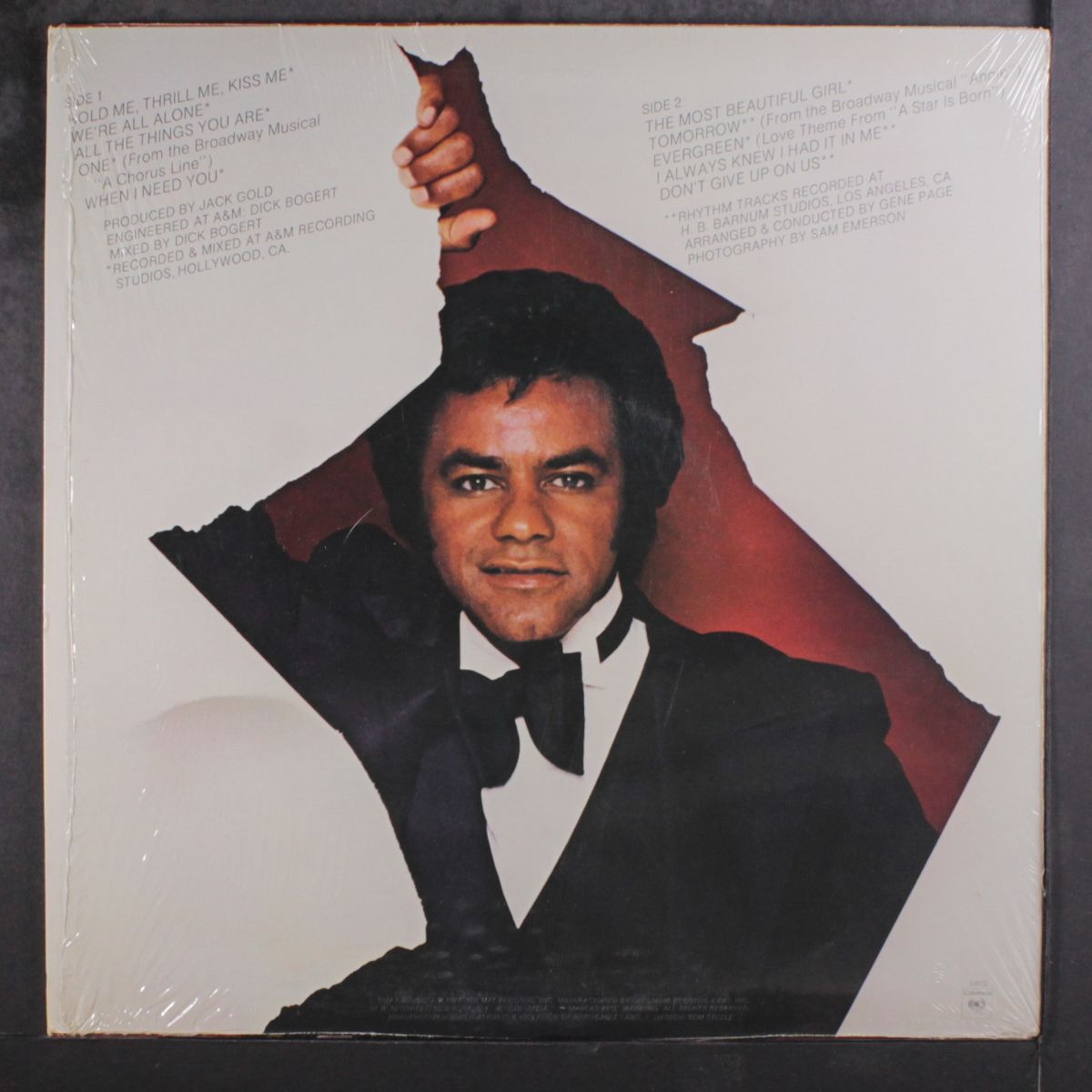 hold me, thrill me, kiss me by JOHNNY MATHIS