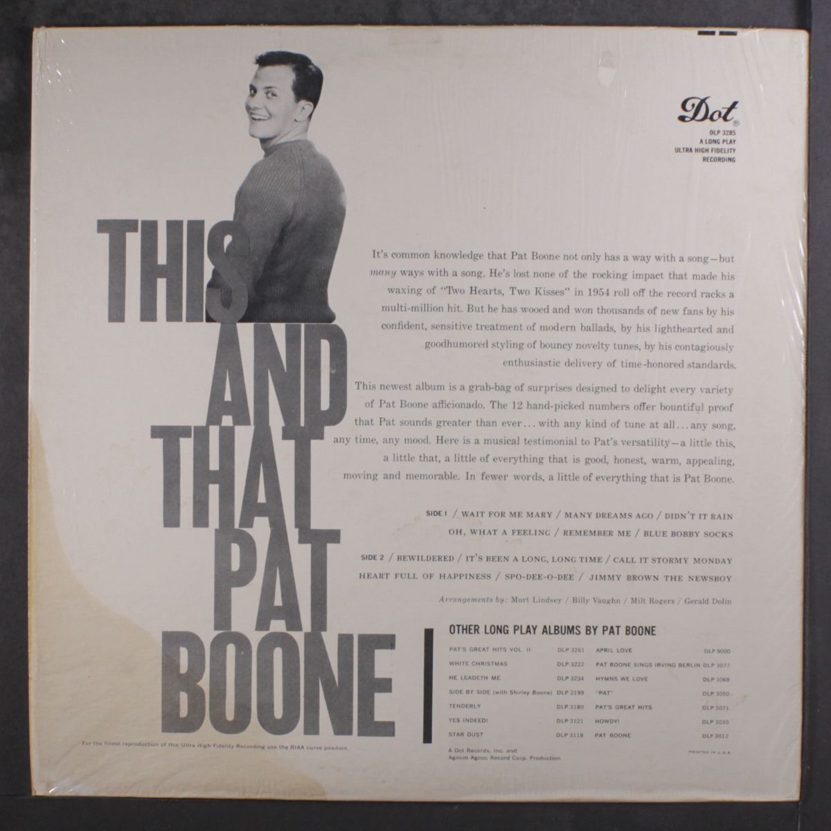 this and that by PAT BOONE