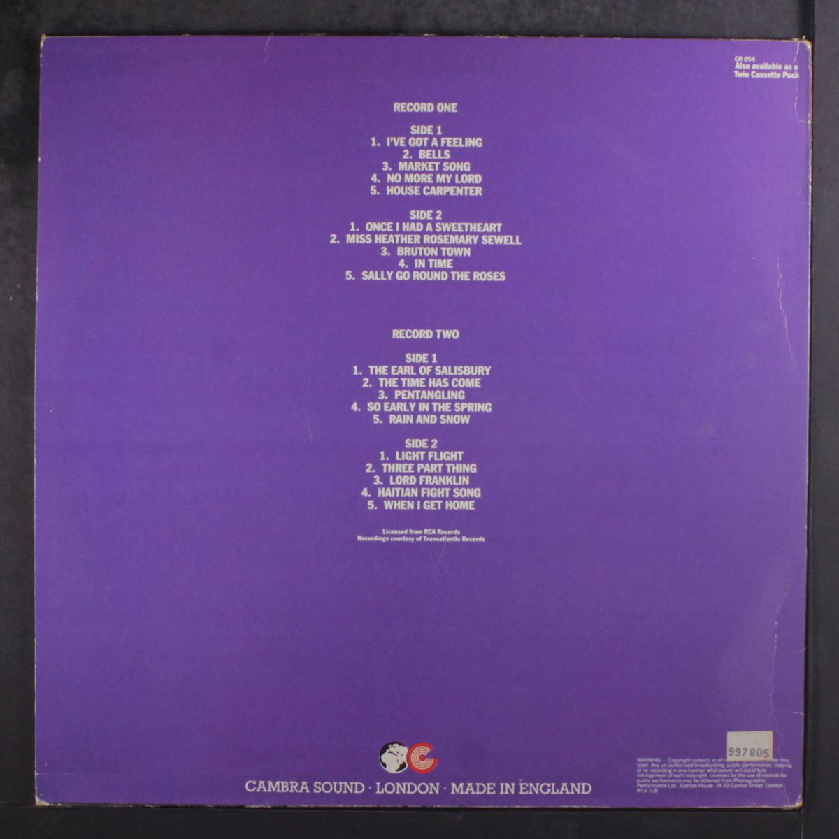 at their best by PENTANGLE
