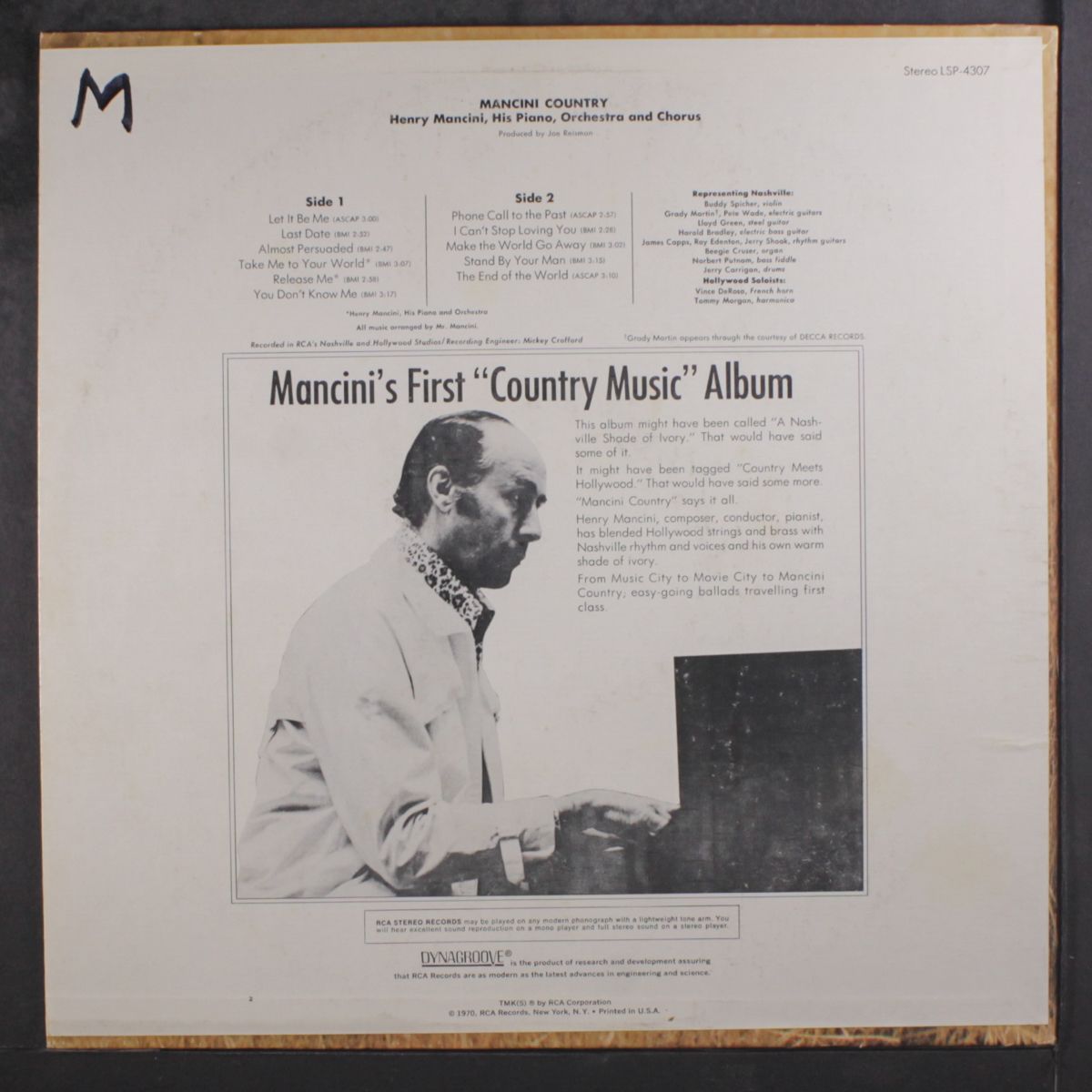 mancini country by HENRY MANCINI