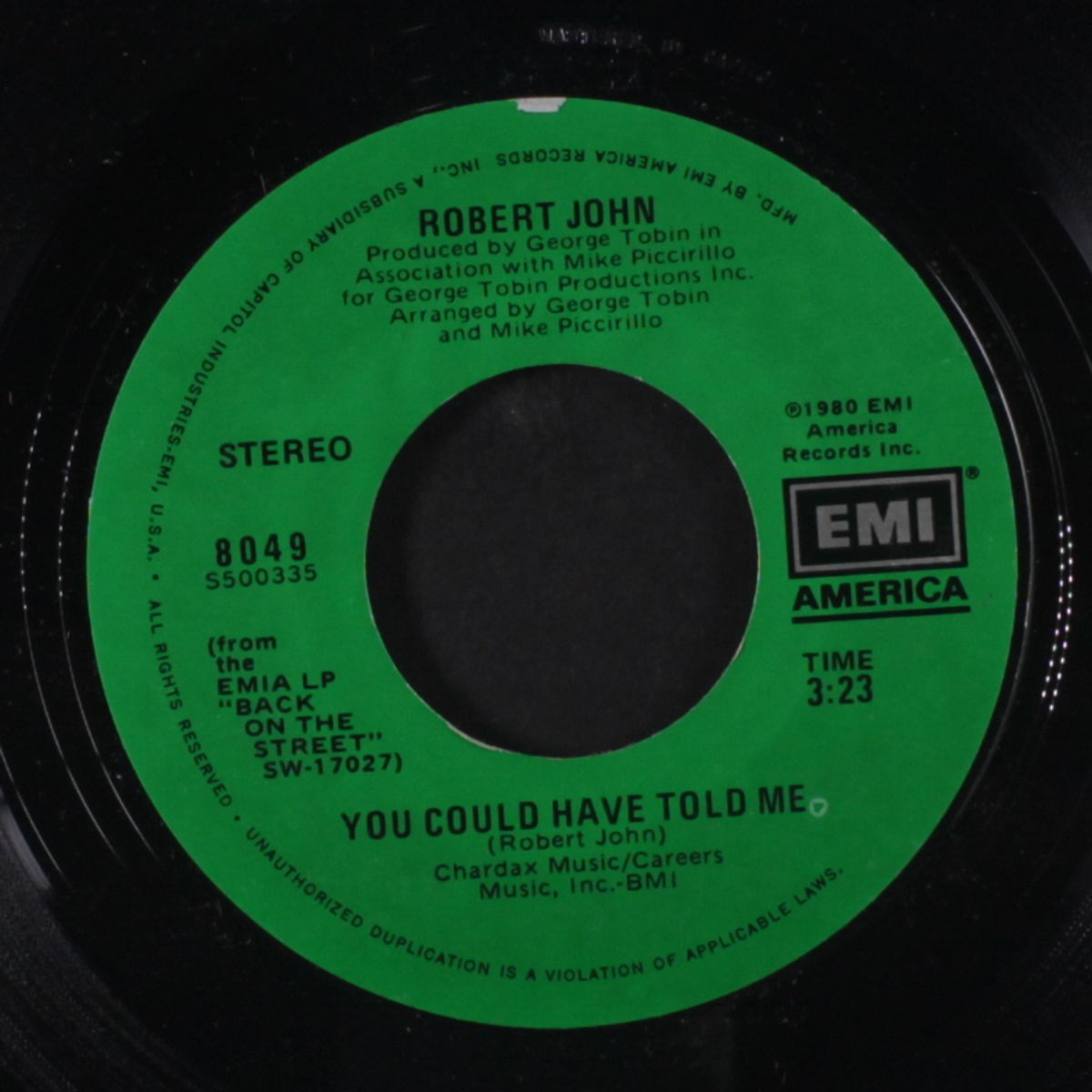 hey there lonely girl / you could have told me by ROBERT JOHN