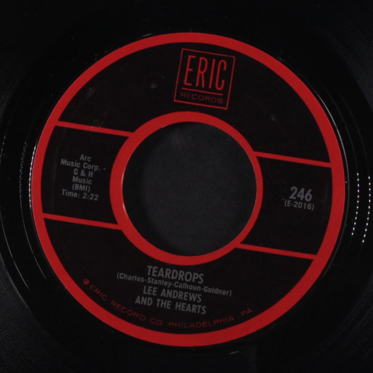 long lonely nights / teardrops by LEE ANDREWS & HEARTS