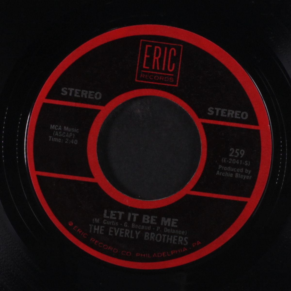 when will i be loved / let it be me by EVERLY BROTHERS