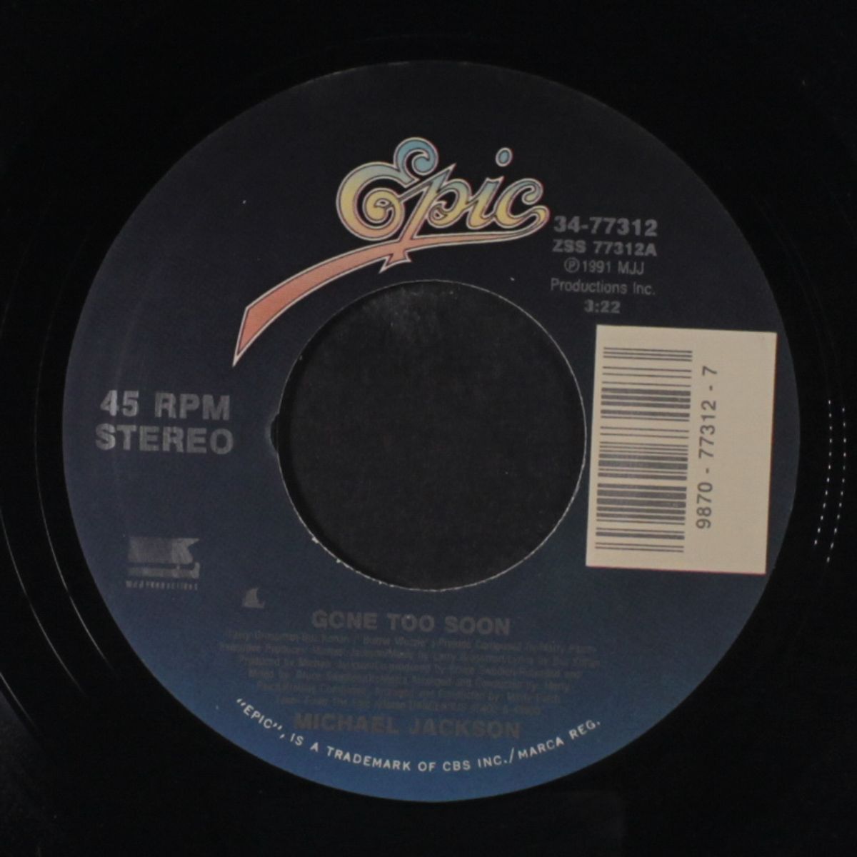 gone too soon / instro by MICHAEL JACKSON