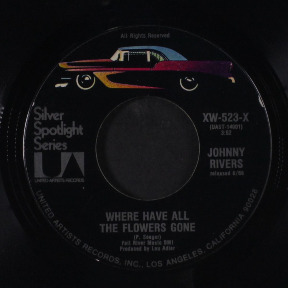 where have all the flowers gone / i washed my hands in muddy water by JOHNNY RIVERS