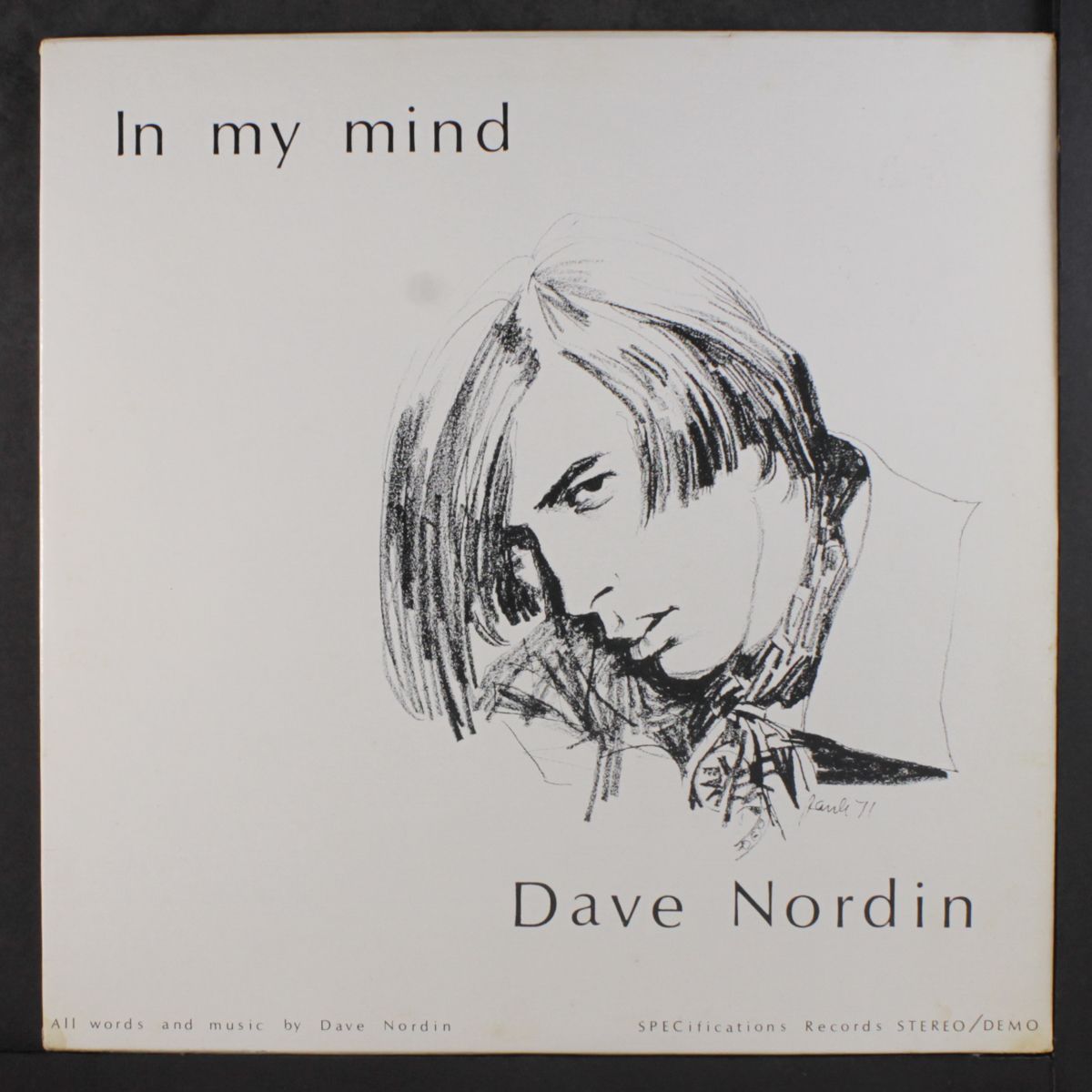in my mind by DAVE NORDIN