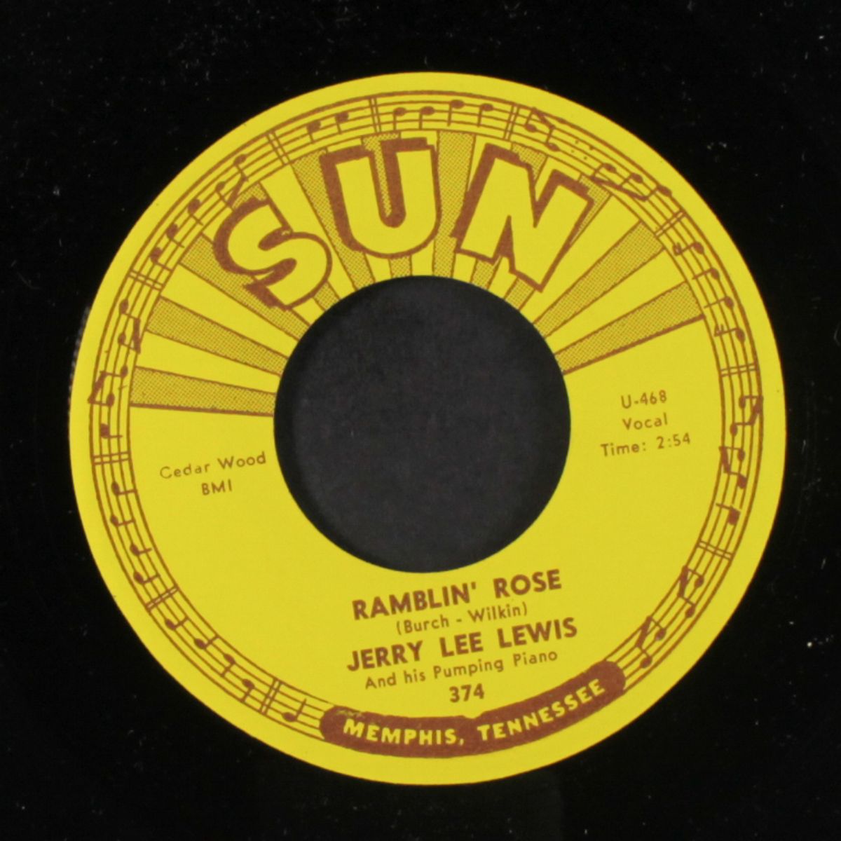 i've been twistin' / ramblin' rose by JERRY LEE LEWIS