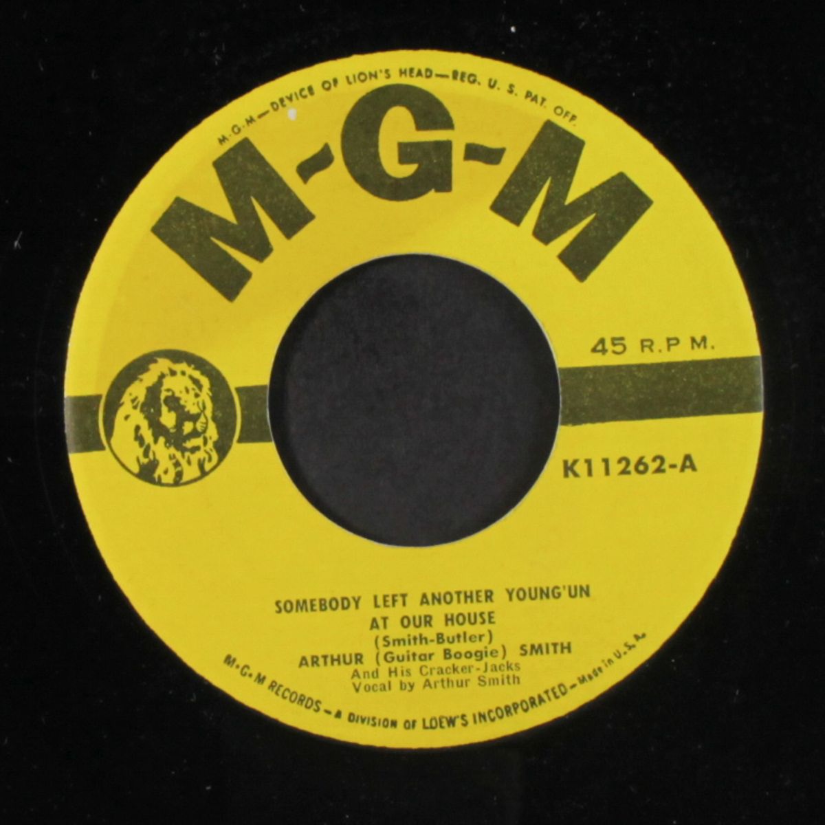 somebody left another young'un at our house / river rag by ARTHUR SMITH