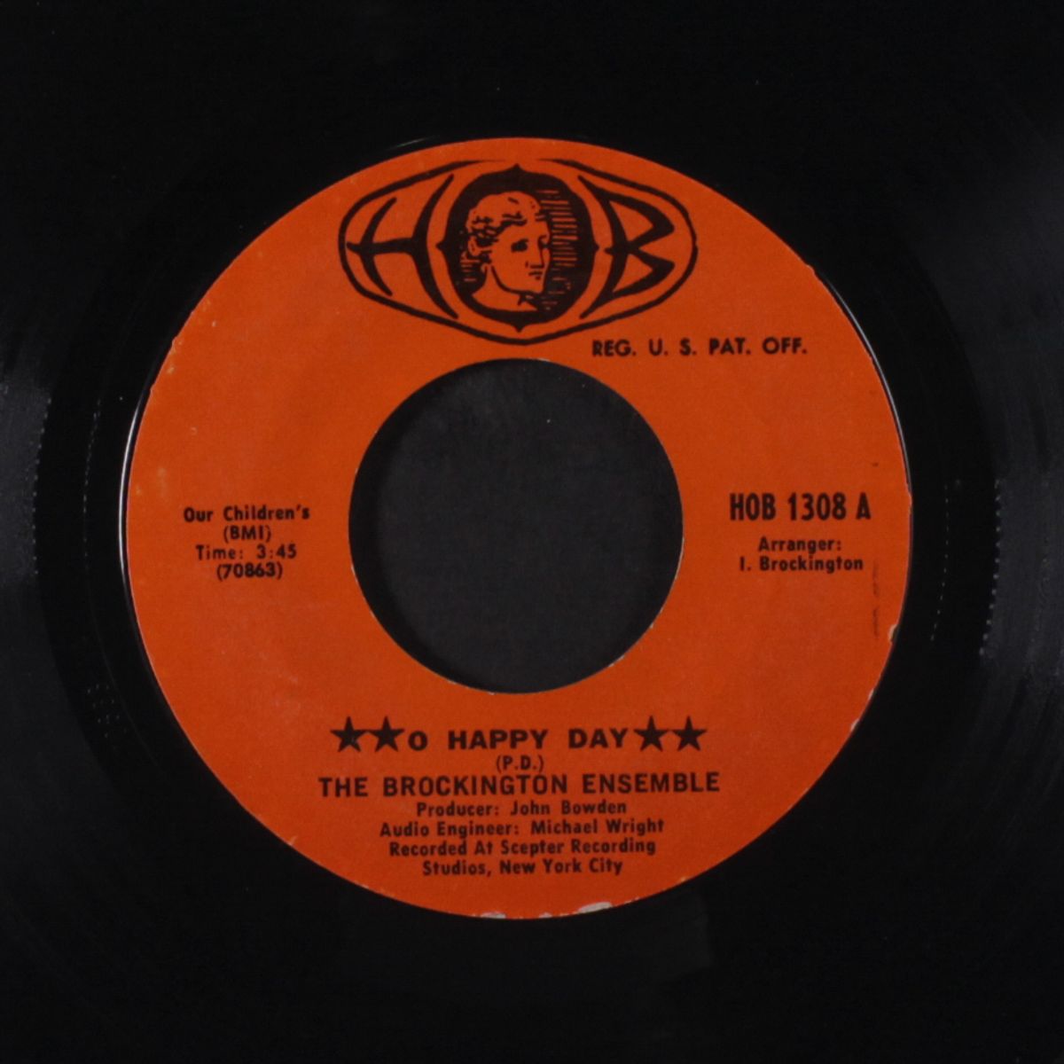 o happy day / 'tis so sweet by BROCKINGTON ENSEMBLE