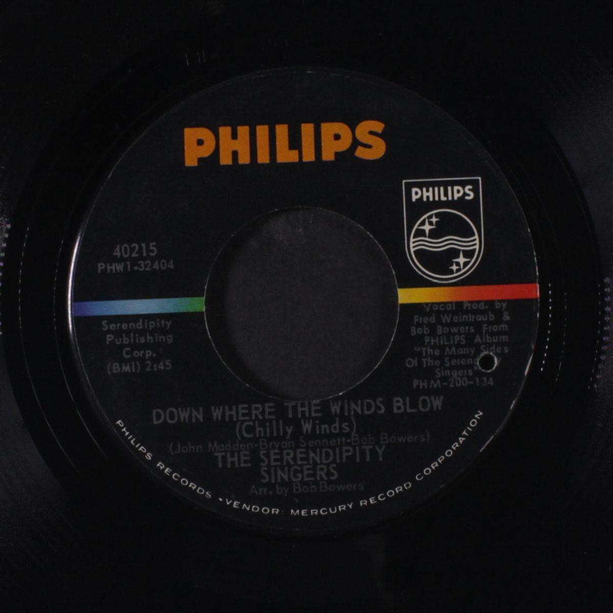 down where the winds blow / the new frankie and johnny song by SERENDIPITY SINGERS