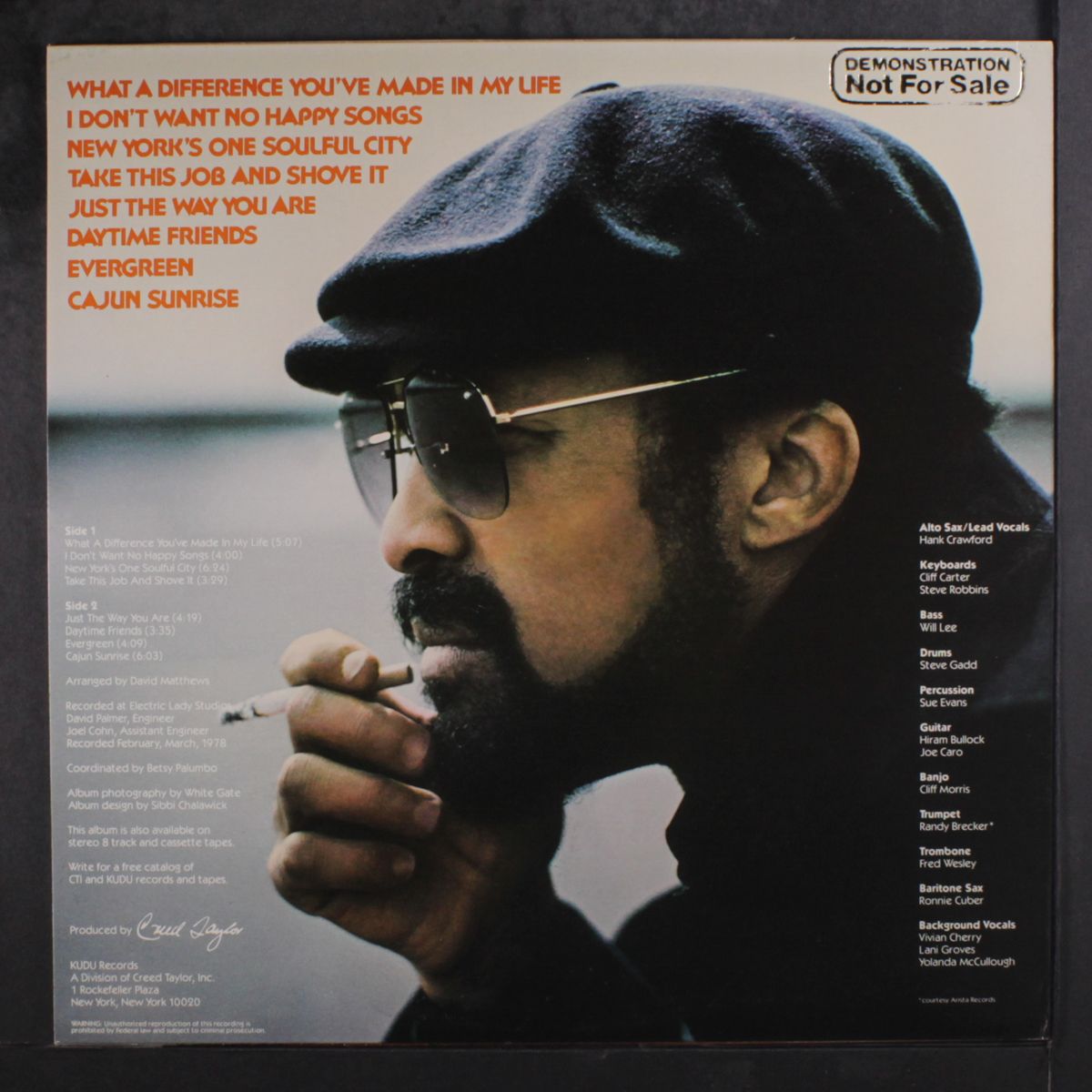 cajun sunrise by HANK CRAWFORD