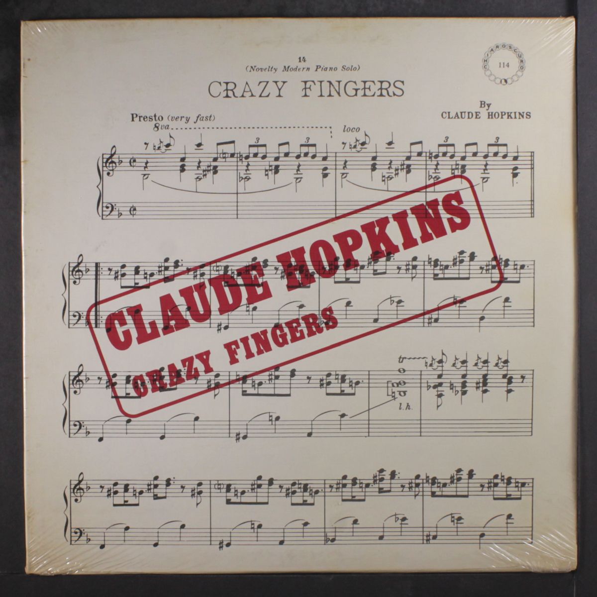 crazy fingers by CLAUDE HOPKINS