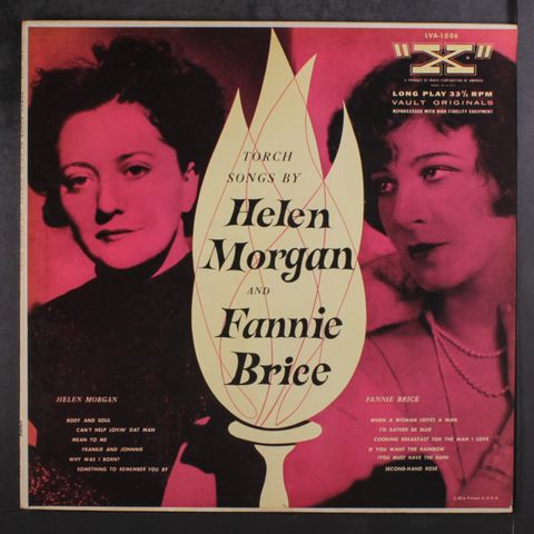 HELEN MORGAN / FANNIE BRICE