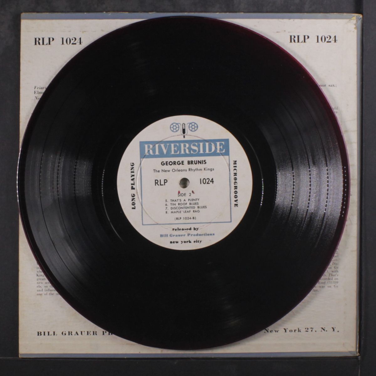 with new orleans rhythm kings by GEORGE BRUNIS