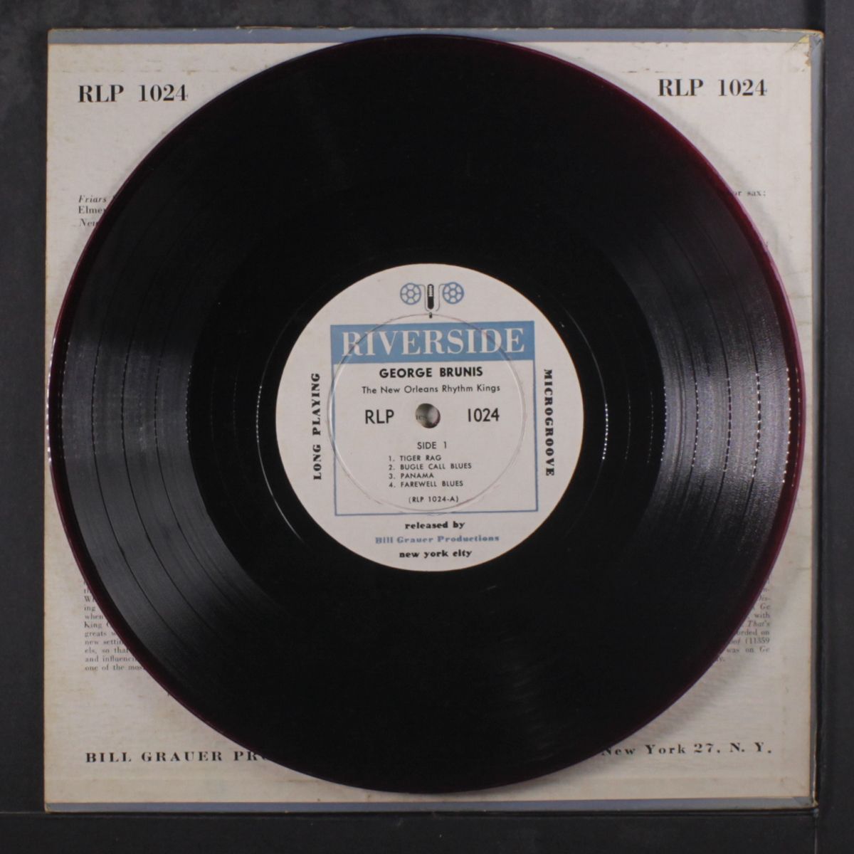 with new orleans rhythm kings by GEORGE BRUNIS