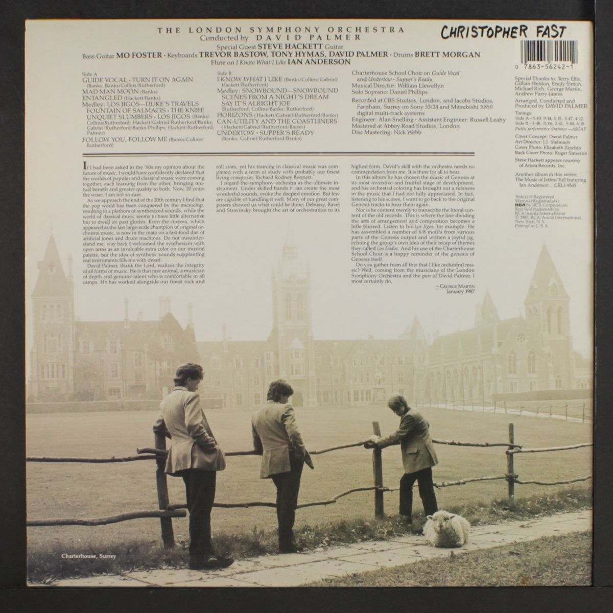 we know what we like - music of genesis by LONDON SYPHONY ORCHESTRA