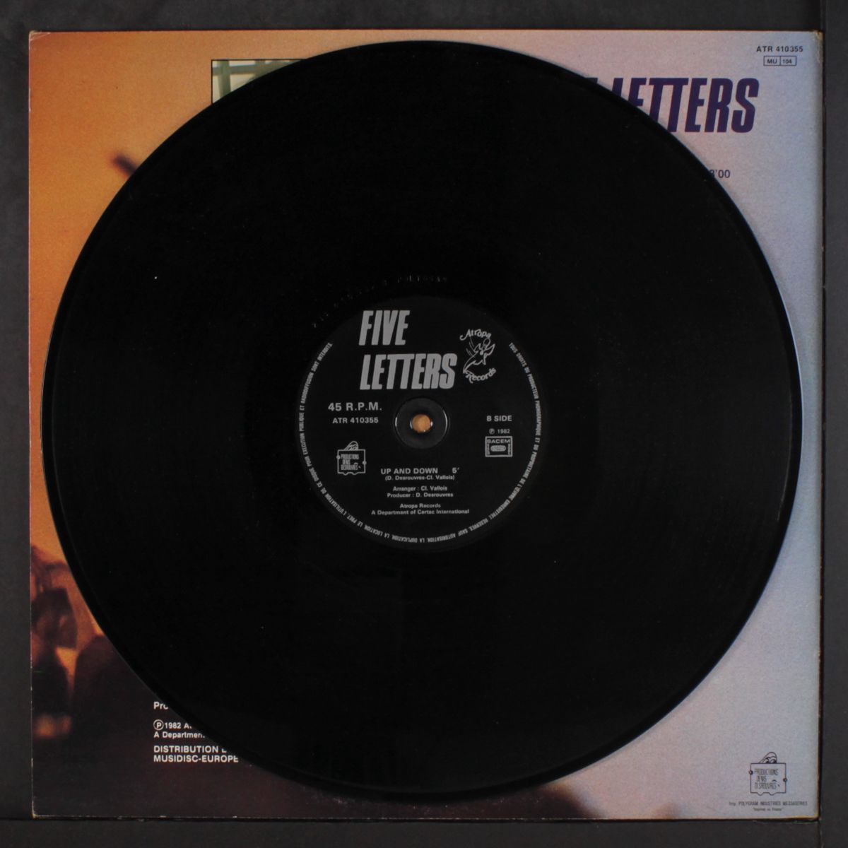 you sky me / up and down by FIVE LETTERS