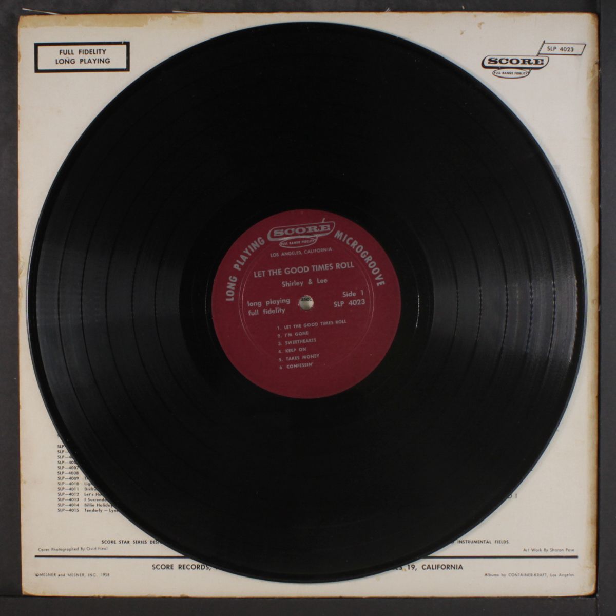 let the good times roll by SHIRLEY & LEE