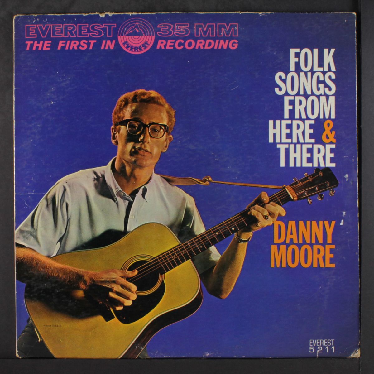 folk songs from here & there by DANNY MOORE