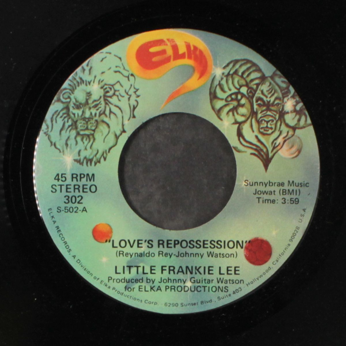 love's repossession / strung out on you by LITTLE FRANKIE LEE