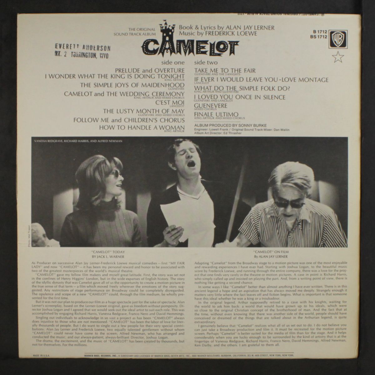camelot by SOUNDTRACK